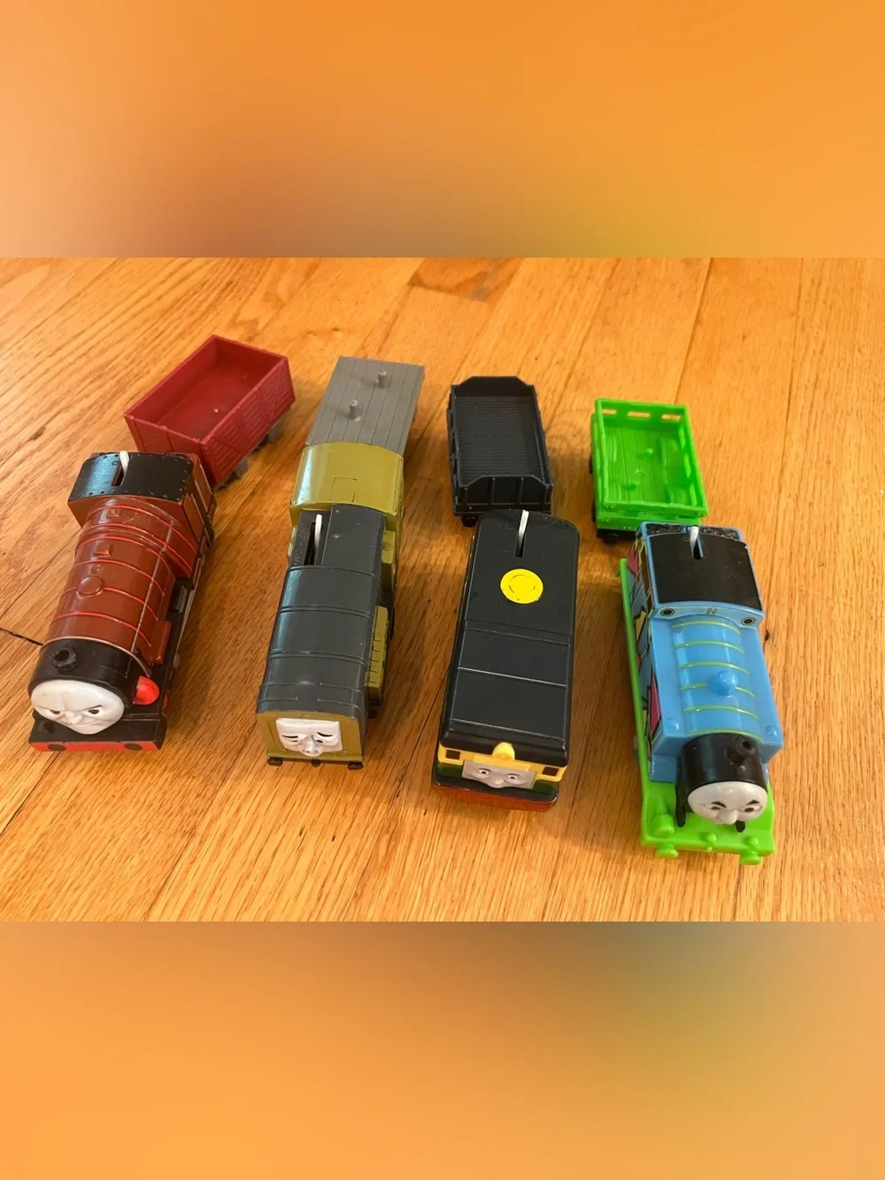 Thomas train Trackmaster Hyper Glow, Philip, Dodge, Steelworks Hurricane